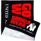 Kép 2/6 - Gorilla Wear Functional Gym Towel - törülköző (fekete/piros)