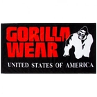 Kép 2/4 - Gorilla Wear Classic Gym Towel - törülköző (fekete/piros)