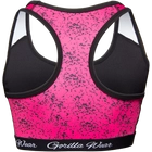 Kép 3/3 - Gorilla Wear Hanna Sport Bra (fekete/pink)