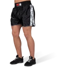 Kép 3/5 - Gorilla Wear Henderson Muay Thai/Kickboxing Shorts (fekete/szürke)