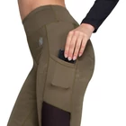 Kép 2/5 - Gorilla Wear Savannah Mesh Tights (army zöld)