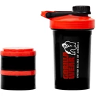 Kép 2/3 - Gorilla Wear Shaker 2 Go (fekete/piros 760ml)