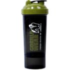 Kép 1/3 - Gorilla Wear Shaker Compact (fekete/army zöld 600ml)