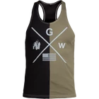 Kép 1/2 - Gorilla Wear Sterling Stringer Tank Top (fekete/army zöld)