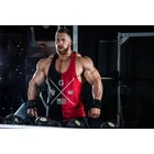 Kép 3/4 - Gorilla Wear Sterling Stringer Tank Top (fekete/piros)