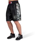 Kép 3/7 - Gorilla Wear Vaiden Boxing Shorts (army zöld/terepminás)