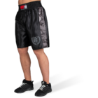 Kép 3/4 - Gorilla Wear Vaiden Boxing Shorts (fekete/szürke/terepminás)
