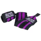 Kép 1/3 - Gorilla Wear Womens Wrist Wraps (fekete/lila)