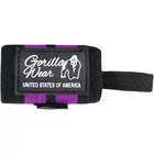 Kép 2/3 - Gorilla Wear Womens Wrist Wraps (fekete/lila)