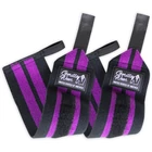 Kép 3/3 - Gorilla Wear Womens Wrist Wraps (fekete/lila)