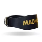 Kép 1/3 - MADMAX Full Leather Belt Restless And Wild öv - fekete