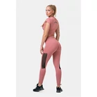 Kép 5/6 - NEBBIA Sporty HERO Rövidújjú Crop top 584 (Old Rose)