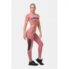 Kép 6/6 - NEBBIA Sporty HERO Rövidújjú Crop top 584 (Old Rose)