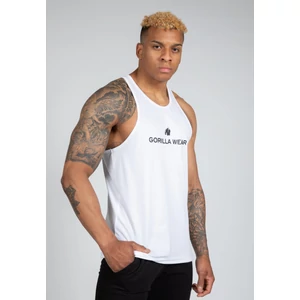 Gorilla Wear Carter Stretch Tank Top (fehér)