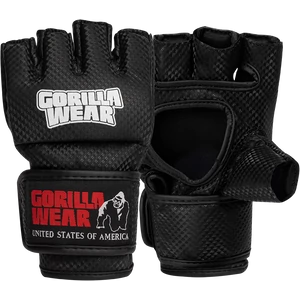 Gorilla Wear Manton Mma Gloves - hüvelykujjal (fekete/fehér) Gorilla Wear Manton Mma Gloves - hüvelykujjal (fekete/fehér)
