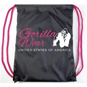 Gorilla Wear Drawstring Bag (fekete/pink) Gorilla Wear Drawstring Bag (fekete/pink)