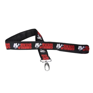 Gorilla Wear Lanyard (fekete/piros)