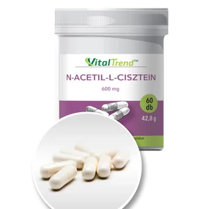 Vital Trend N-acetil-L-cisztein (NAC) 600mg (60 kapszula)