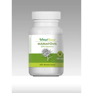 Vital Trend Máriatövis kivonat (80% Silymarin) por Vital Trend Máriatövis kivonat (80% Silymarin) por