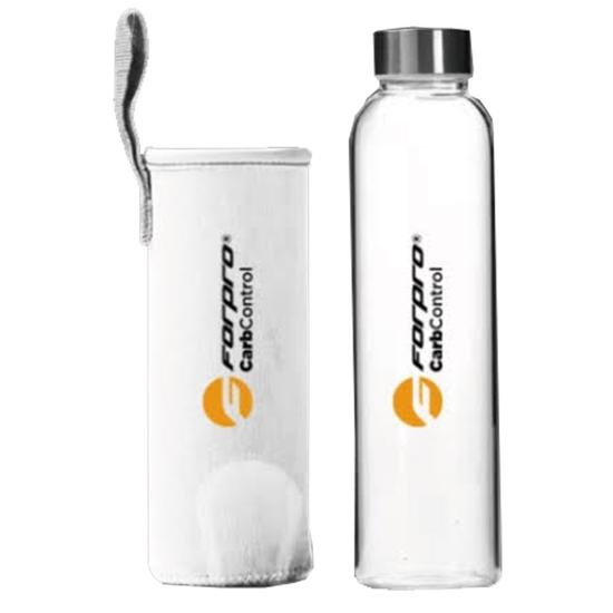 Forpro GLASS BOTTLE ÜVEG KULACS Fehér (500ml)