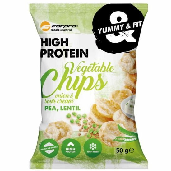 ForPro Protein Vegetable Chips (hagymás-tejfölös) (50g)