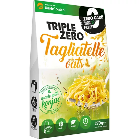 ForPro Triple Zero Pasta Tagliatelle with Oats (270g)