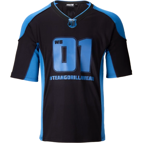 Gorilla Wear Athlete T-shirt 2.0 William Bonac (fekete/navy kék)