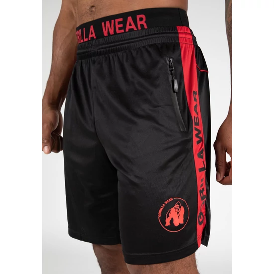 Gorilla Wear Atlanta Shorts (fekete/piros)