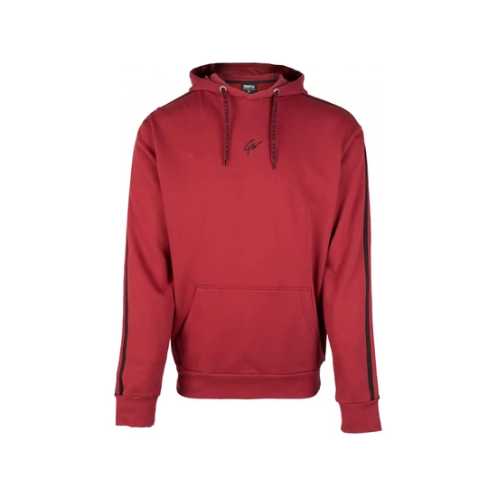 Gorilla Wear Banks Oversized Hoodie (piros/fekete)