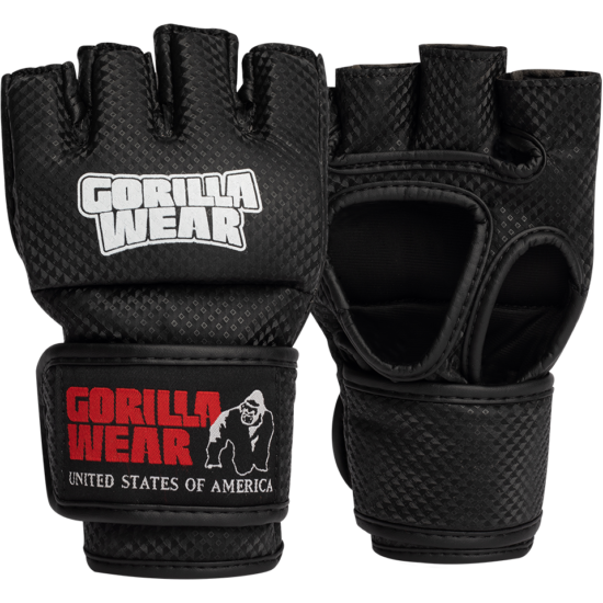 Gorilla Wear Berea Mma Gloves - ujj nélküli (fekete/fehér)