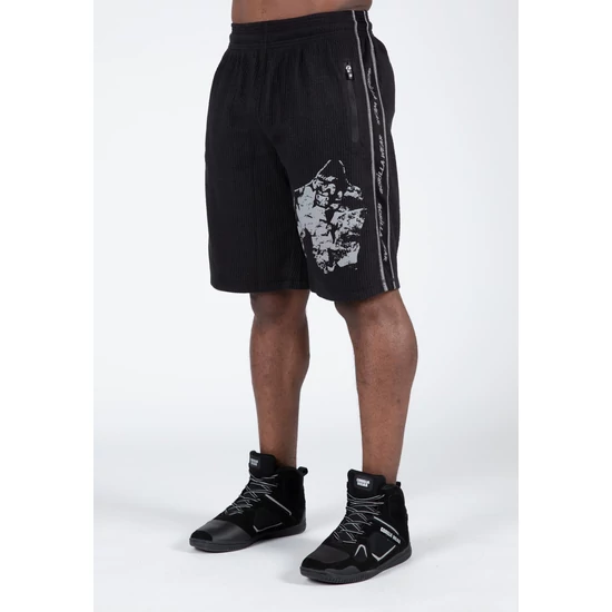 Gorilla Wear Buffalo Old School Workout Shorts (fekete/szürke)