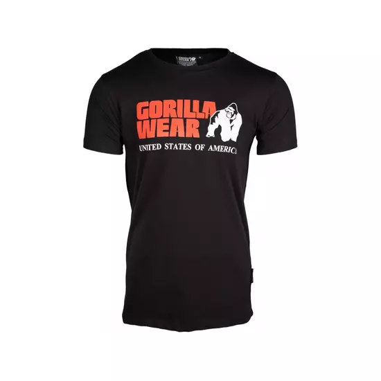 Gorilla Wear Classic T-shirt (fekete)