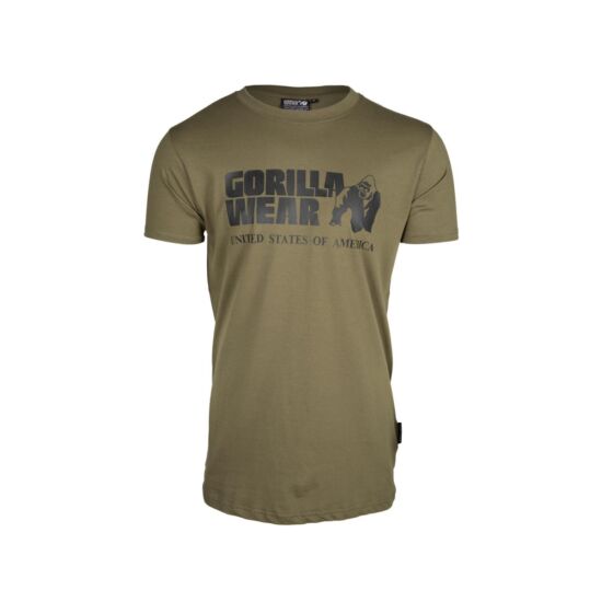 Gorilla Wear Classic T-shirt (army zöld)