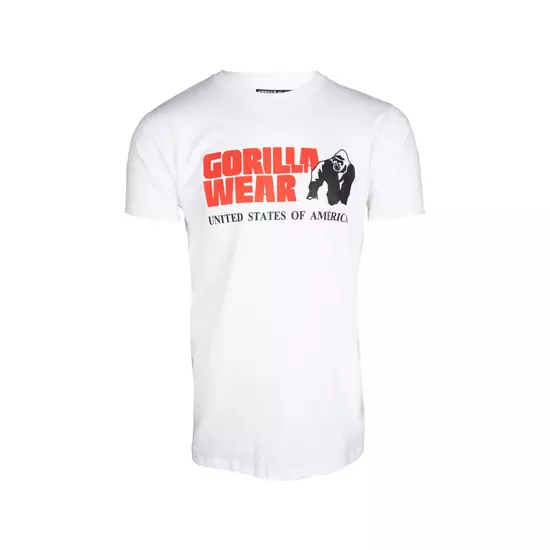 Gorilla Wear Classic T-shirt (fehér)