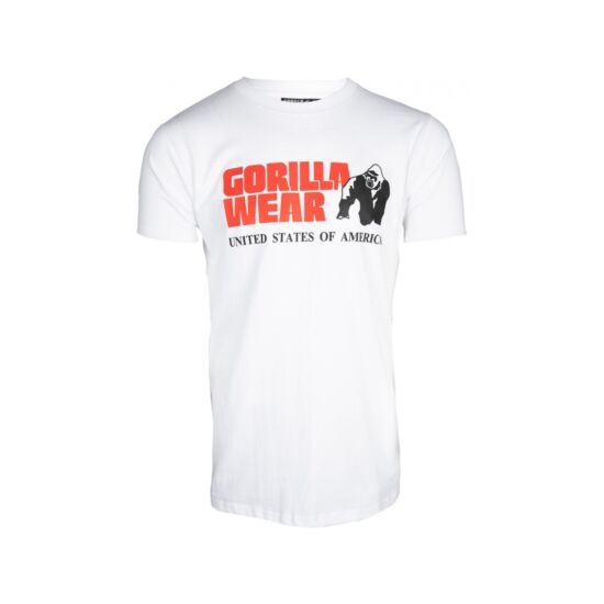 Gorilla Wear Classic T-shirt (fehér)