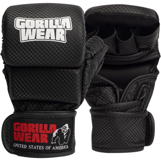 Gorilla Wear Ely Mma Sparring Gloves (fekete/fehér)