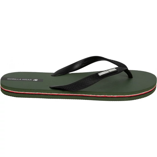 Gorilla Wear Kokomo Flip-flops (army zöld)