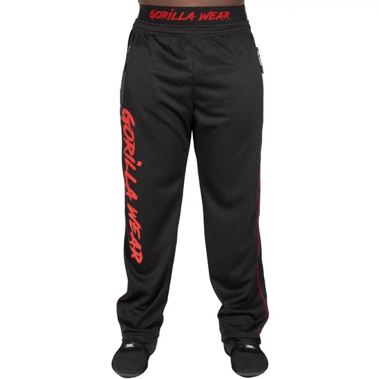 Gorilla Wear Mercury Mesh Pants (fekete/piros)