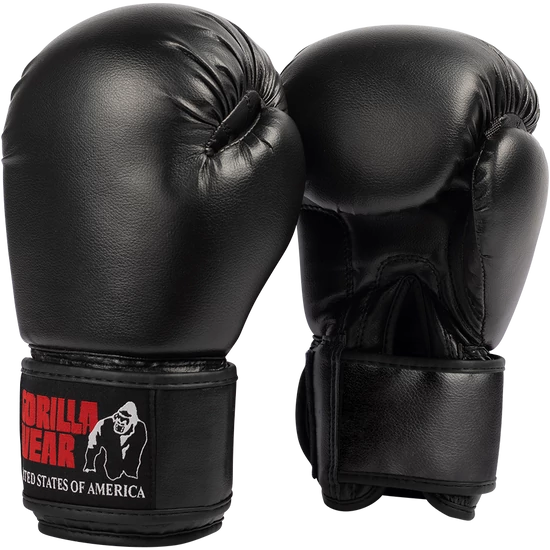 Gorilla Wear Mosby Boxing Gloves (fekete)