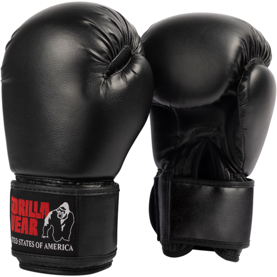 Gorilla Wear Mosby Boxing Gloves (fekete)
