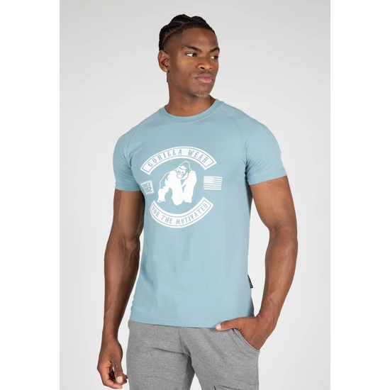 Gorilla Wear Tulsa T-shirt (kék)