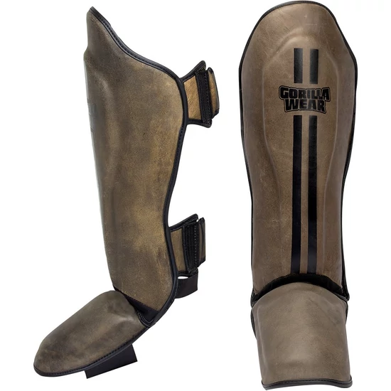 Gorilla Wear Yeso Shin Guards (vintage barna)