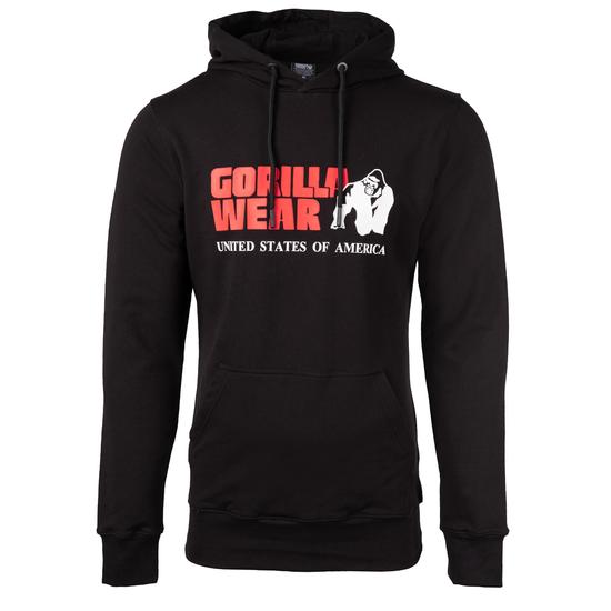 Gorilla Wear Classic Hoodie (fekete)
