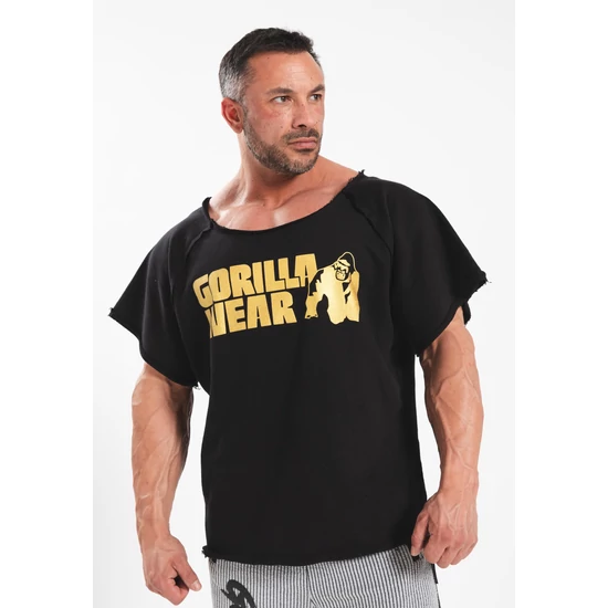 Gorilla Wear Classic Work Out Top (fekete/arany)