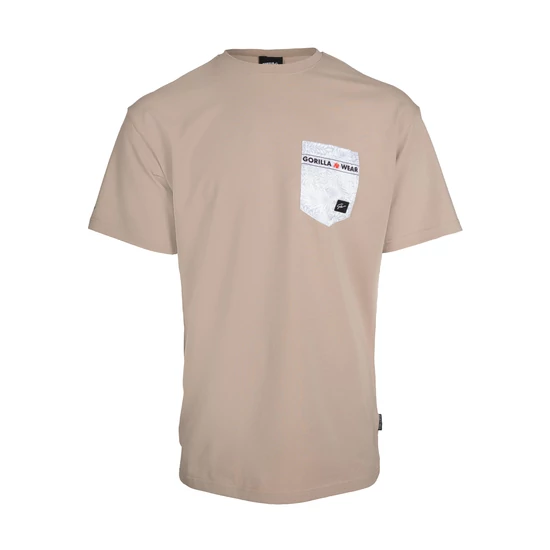 Gorilla Wear Dover Oversized T-shirt (bézs)