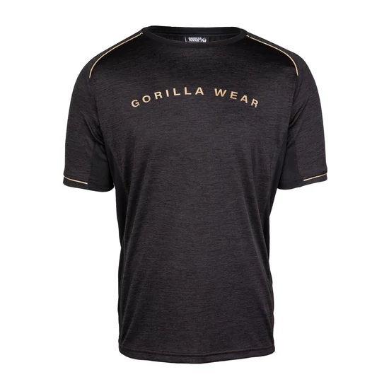 Gorilla Wear Fremont T-shirt (fekete/arany)