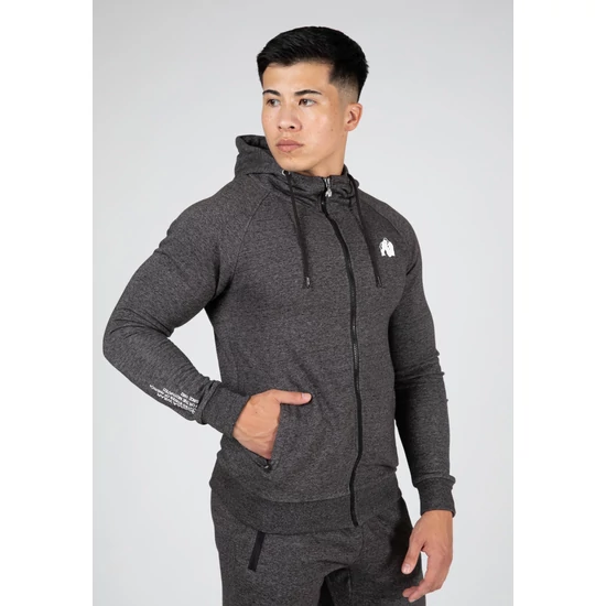 Gorilla Wear Payette Zipped Hoodie (szürke)