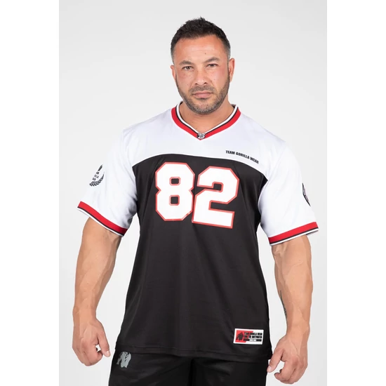 Gorilla Wear Trenton Football Jersey (fekete/fehér)