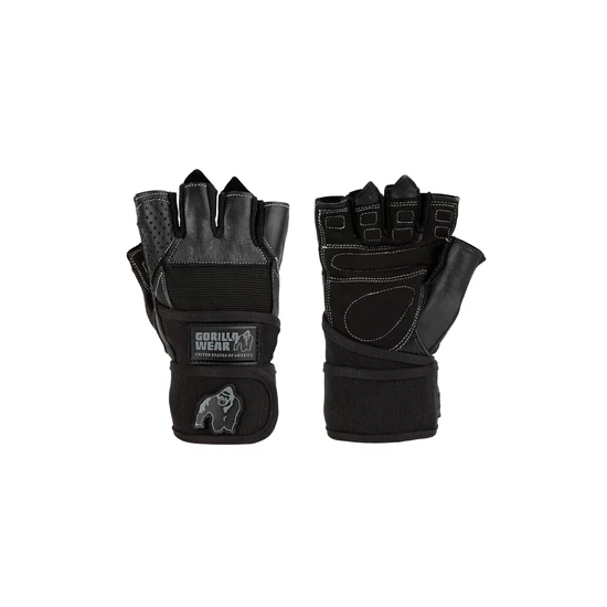 Gorilla Wear Dallas Wrist Wrap Gloves (fekete)