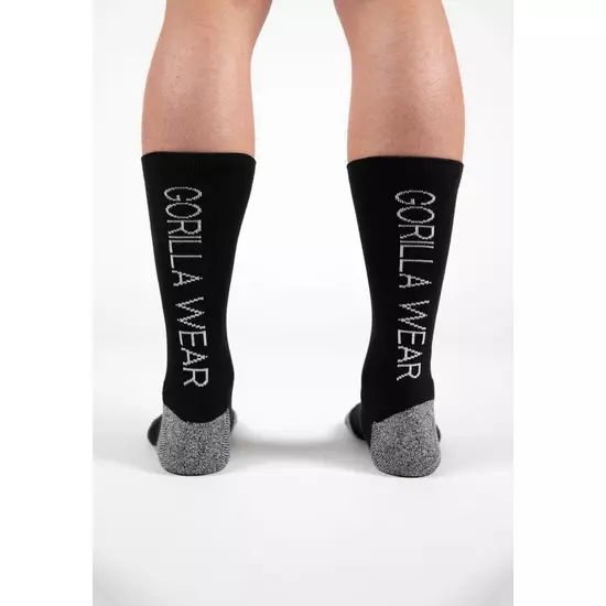 Gorilla Wear Performance Crew Socks zokni (Fekete)